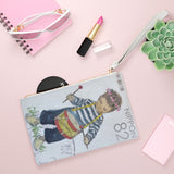 Little Drummer Kid Clutch Bag