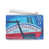 Erie Canal Clutch Bag