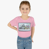 Dinosaur Stamp Baby Onesie