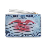 Air Mail Clutch Bag
