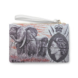 Elephant Kenya Stamp Clutch Bag