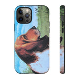 Basset Hound Dog Tough Phone Case