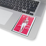 Amelia Earhart Stamp Sticker