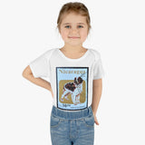 Saint Bernard Dog Stamp Baby Onesie