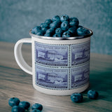 Supreme Court Stamp Enamel Mug