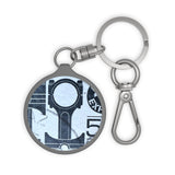 Piston Car Part Keyring