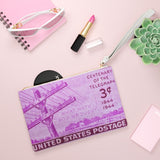 Telegraph Clutch Bag