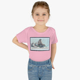 Fur Seal Stamp Baby Onesie
