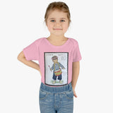 Little Drummer Kid Stamp Baby Onesie