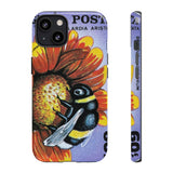Bee on Flower Tough Phone Case