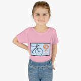 Bike Stamp Baby Onesie