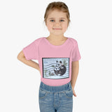 Panda Bear Stamp Baby Onesie