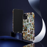 Mushroom Stamps Tough Phone Case