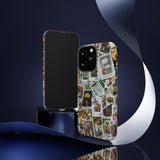 Mushroom Stamps Tough Phone Case