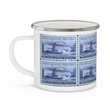 Supreme Court Stamp Enamel Mug
