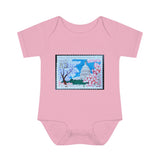 Cherry Blossoms Baby Onesie