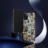 Mushroom Stamps Tough Phone Case