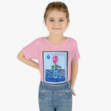 Skeleton Rose Stamp Baby Onesie