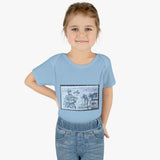 Fisherman Stamp Baby Onesie