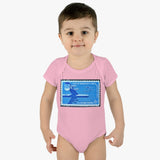 Air Force Stamp Baby Onesie