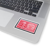 Alexander Hamilton Red Stamp Sticker