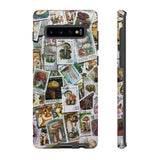Mushroom Stamps Tough Phone Case