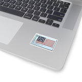 Bennington Flag Stamp Sticker