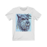 Giant Schnauzer Dog Stamp T-shirt