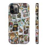 Mushroom Stamps Tough Phone Case