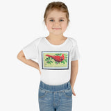 Cardinal Stamp Baby Onesie