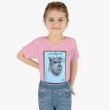 Schnauzer Dog Stamp Baby Onesie
