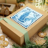 Blue Eagle Stamp Sticker
