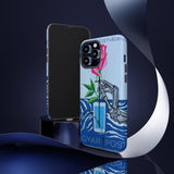 Skeleton Rose Tough Phone Case