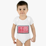 Alexander Hamilton Stamp Baby Onesie