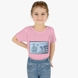 Fisherman Stamp Baby Onesie