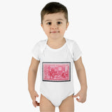 Betsy Ross Stamp Baby Onesie