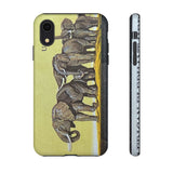 Elephant Herd Tough Phone Case
