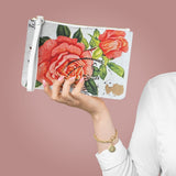 Roses 1976 Stamp Clutch Bag