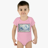 Windmill Stamp Baby Onesie