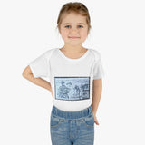 Fisherman Stamp Baby Onesie