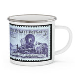Utah State Stamp Enamel Mug