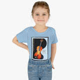 Violin Stamp Baby Onesie