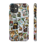 Mushroom Stamps Tough Phone Case
