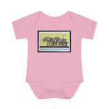 Elephant Herd Baby Onesie