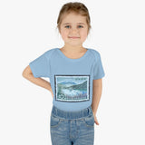 Mountains of Asia Stamp Baby Onesie