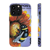 Bee on Flower Tough Phone Case