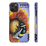 Bee on Flower Tough Phone Case