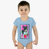 French Bull Dog Baby Onesie