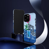 Skeleton Rose Tough Phone Case