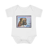 Boxer Dog Baby Onesie